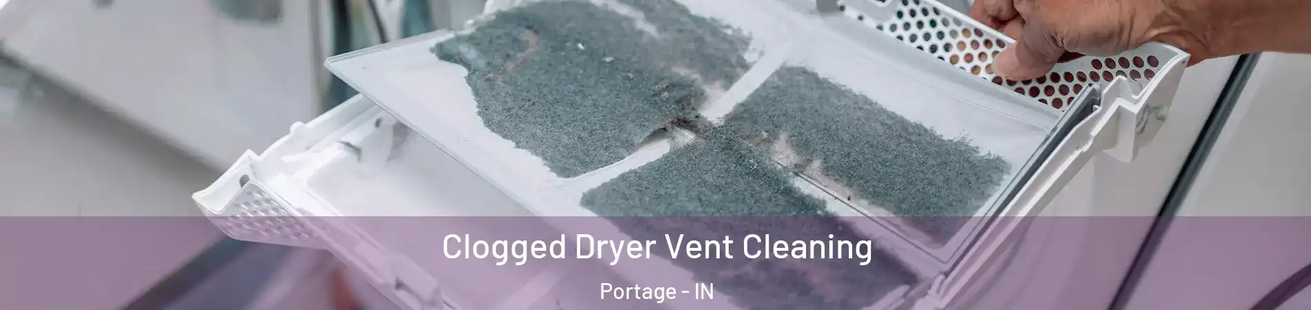  Clogged Dryer Vent Cleaning Portage - IN