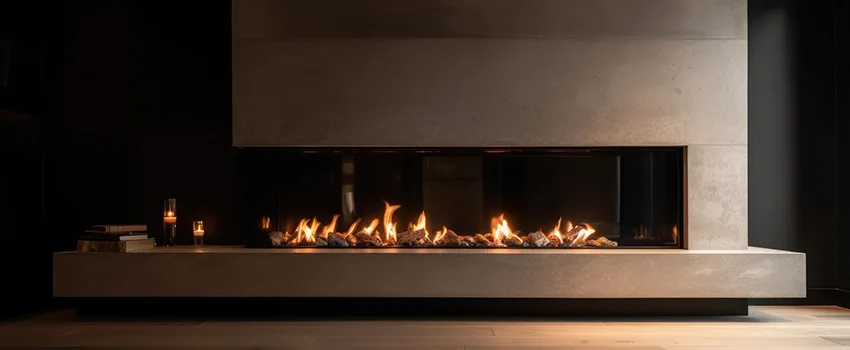Gas Fireplace Ember Bed Design Services in Portage, Indiana