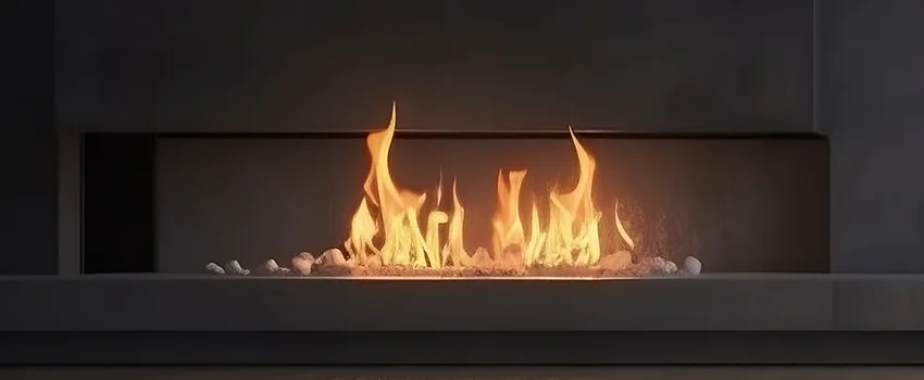 B-Vent Gas Fireplace Installation in Portage, IN