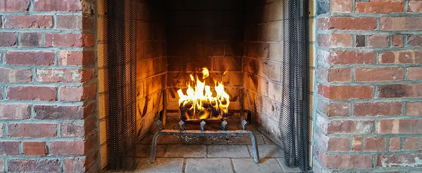 Repairing Damaged Fireplace Tiles in Portage, Indiana