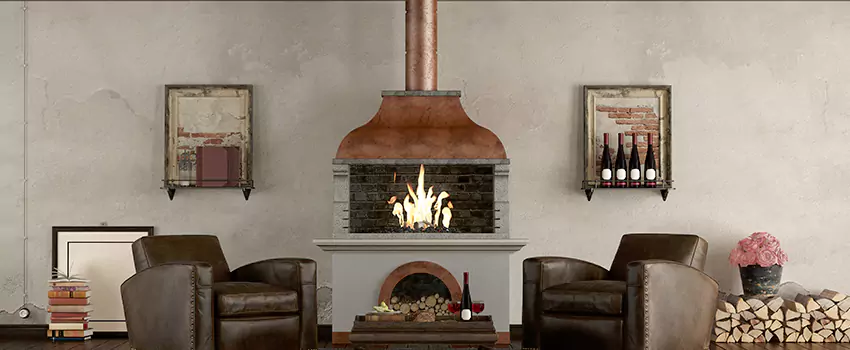 Thelin Hearth Products Providence Pellet Insert Fireplace Installation in Portage, IN