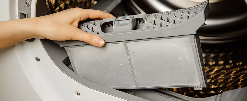 Signs Of A Clogged Dryer Lint Trap in Portage, Indiana