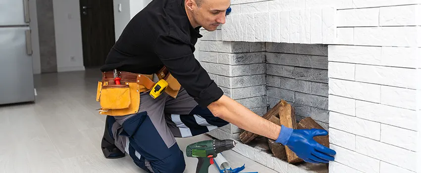 Fireplace Damaged Damper Frame Repair Services in Portage, Indiana